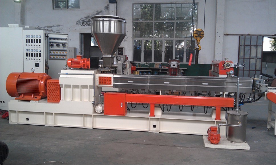 500kg/h PVC granulator twin screw extruder for high speed plastic extruder