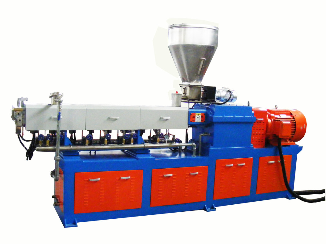 Color Masterbatch Twin Screw Compounding Extruder PP PE Masterbatch