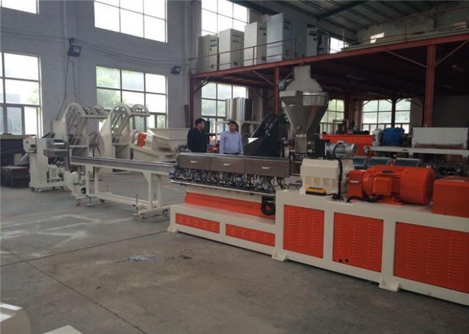 Dual / Two / Double Screw Extruder With EVA PET Pigment Color Masterbatch