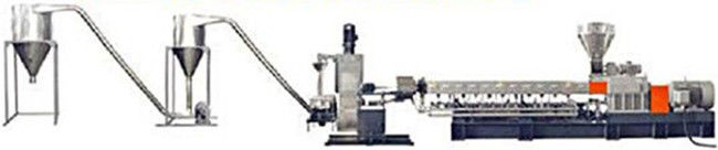 1000 - 2000 kg/h Kneader Mixer Plastic Granulator Machine CE IS9001