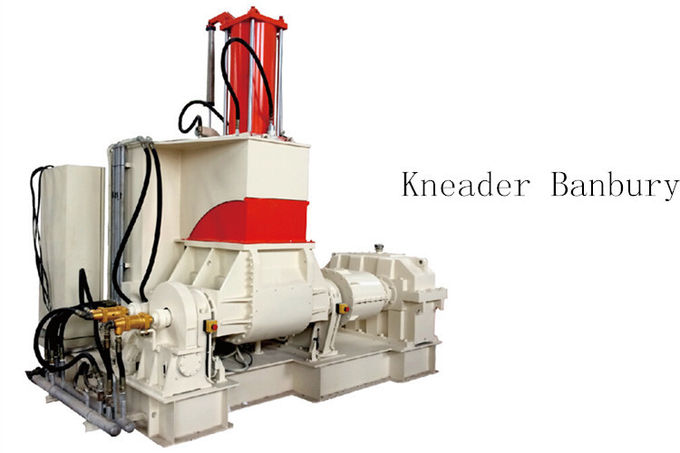 Front / Back Feeding Plastic Rubber Kneader Machine For Mixer