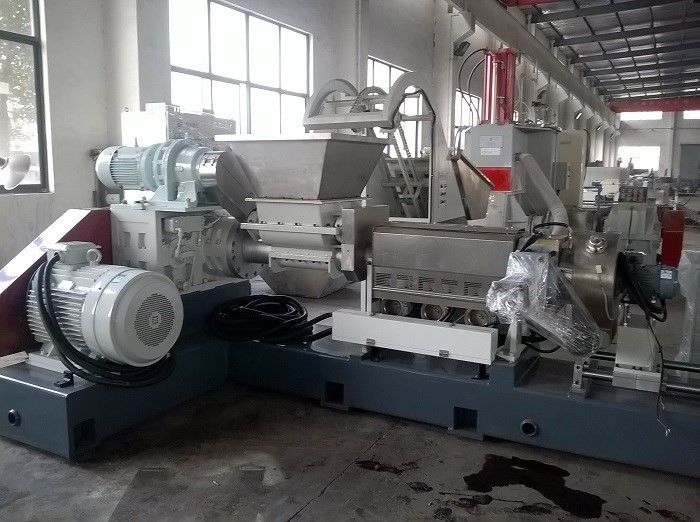 Single Screw Rubber Granules Making Machine For Automobile Air Condition Hose