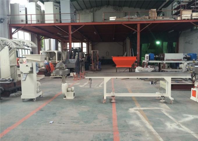 PP PE Color Masterbatch Two Stage Extruder Machine 30-50kg/H Capacity