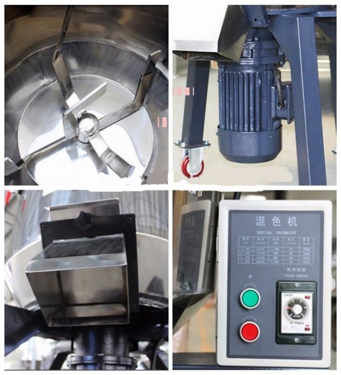 High Speed Mixer For Pvc Compounding PP PE Granules , Plastic Mixer Machine